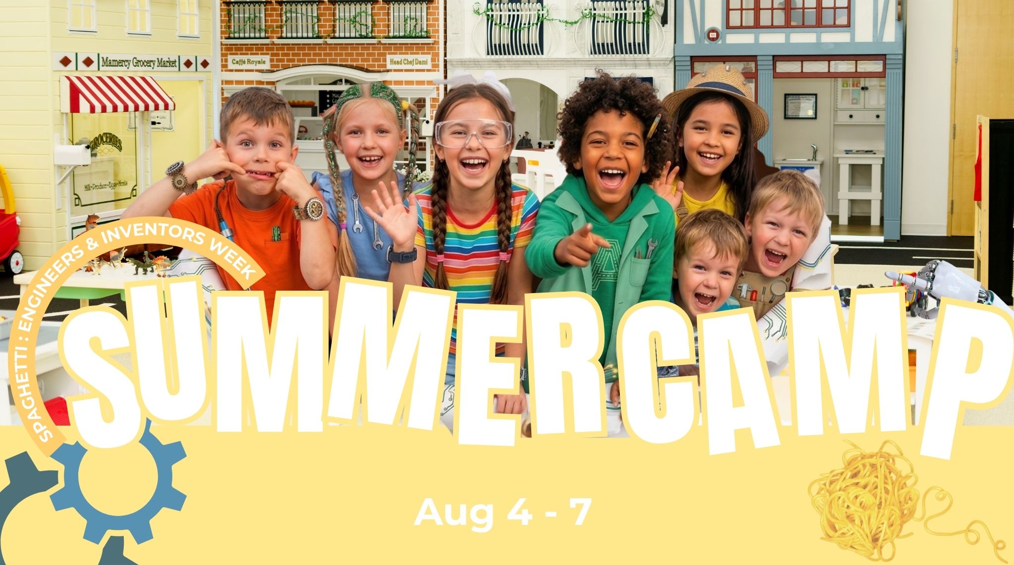 Young Spaghetti Inventors and Engineers